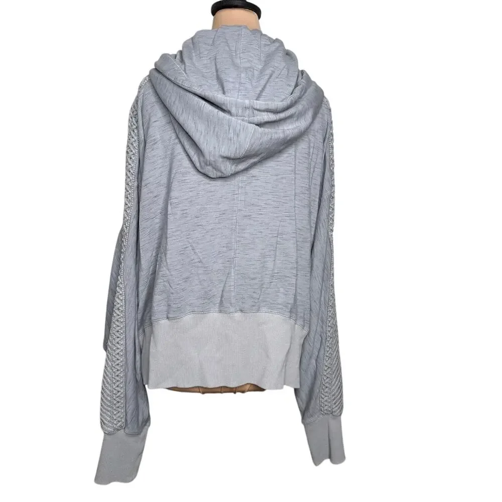 Free People Movement Terry Full Zip Hoodie